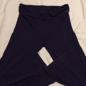 Justice navy blue yoga pants, sz 16 girls